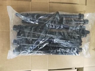 This is a complete head bolts kit for a Yanmar Marine engine 6LP(A)STE(P) series.  MDR70

These are new bolts and they include the washers. view 2