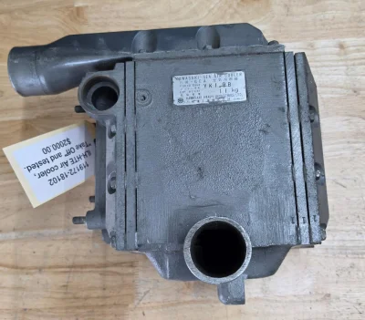 4LH-HTE Air cooler. Air cooler for 4LH-HTE , this is a 140HP YANMAR marine Diesel engine develop by Yanmar in 1998. The LH series is extremely compact and lightweight; this Air cooler is no longer available through Yanmar. Is a “Take Off” unit been service, pressure tested. view 3