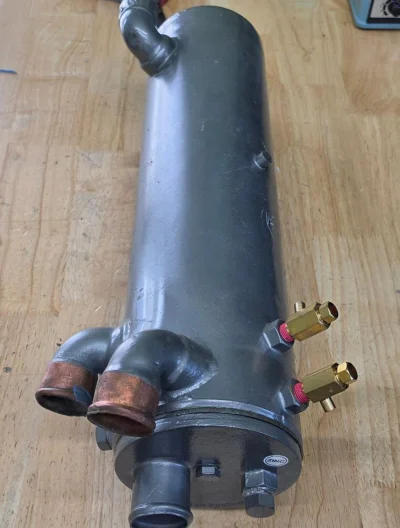 6LPA-STP Series Heat Exchanger.  a “take Off” service and pressure tested of a Heat exchanger for all 6LPSTE series . view 3